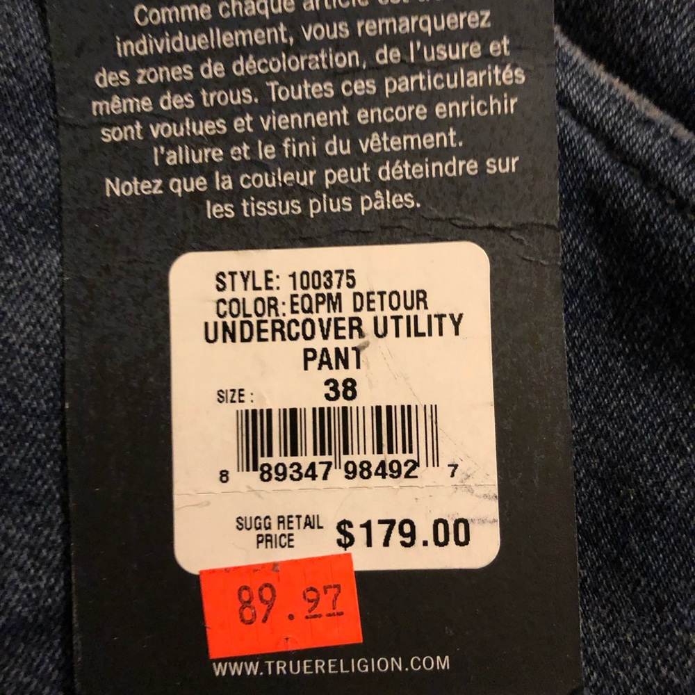 True Religion jeans skinny